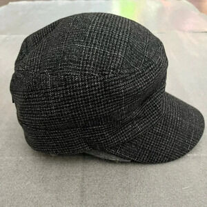 [L/XL]Kangol Textured Flexfit Wool/ Nylon Blend Motley Tweed Army Hat